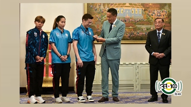 Prime Minister Settha Thavisin Celebrates Thai Badminton Heroes After Historic Olympic Silver Medal Win